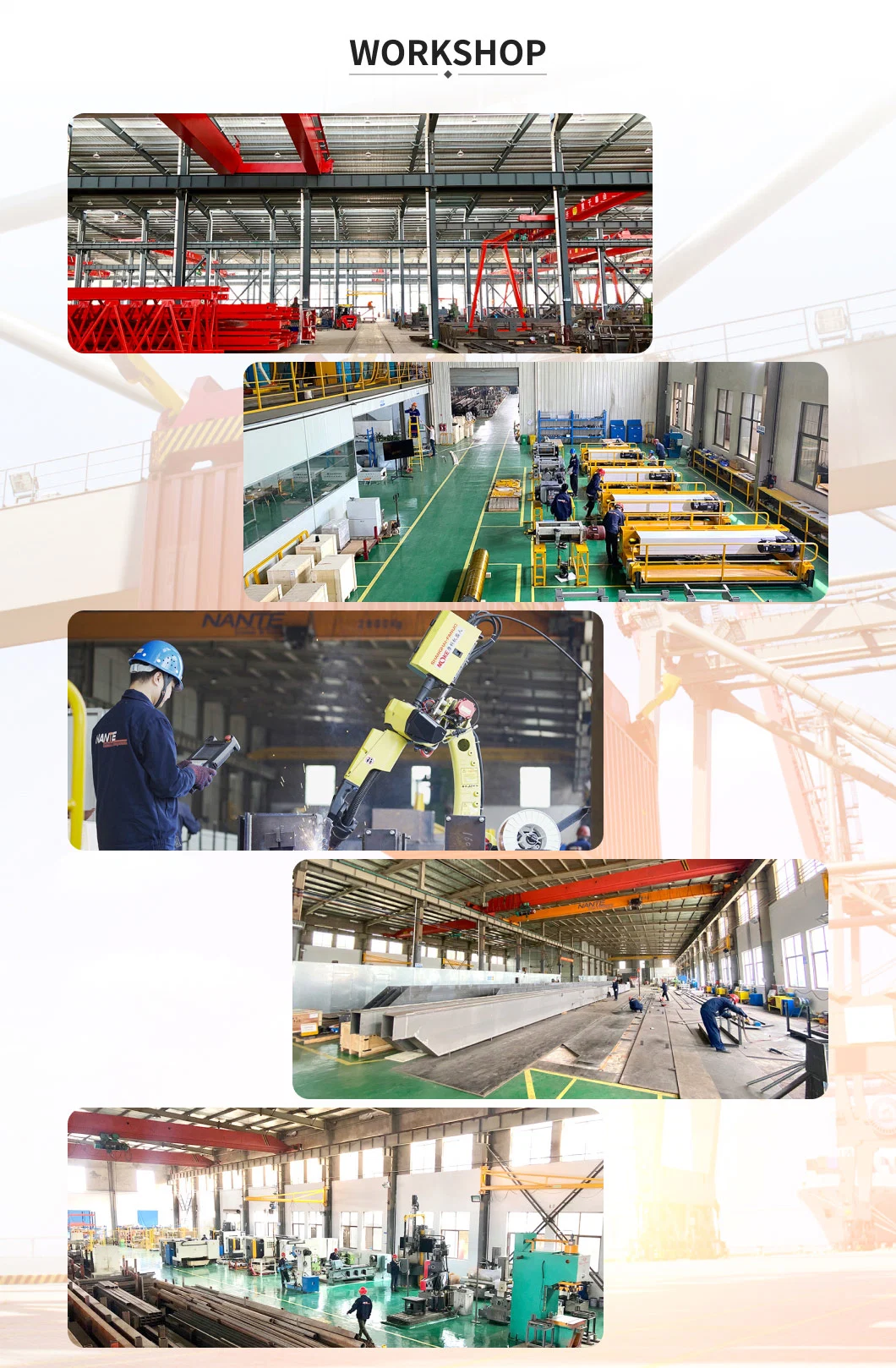 Wall-Traveling Jib Crane with Electric Chain Hoist