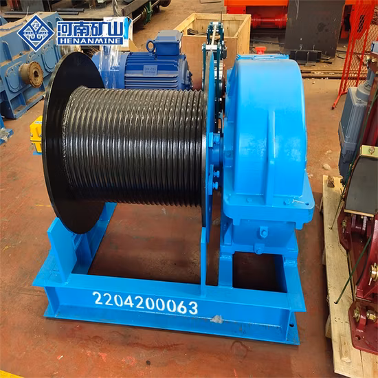 Verricello idraulico Henan Mine da 5 tonnellate con certificazione CE ISO